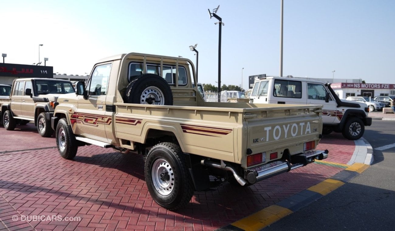 تويوتا لاند كروزر بيك آب TOYOTA LC PICKUP SINGLE CABIN 4.0L PETROL V6 MODEL 2024 DOUBLE TANK BASIC OPTION