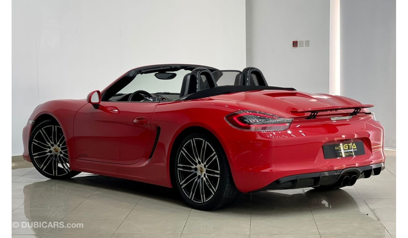 Porsche Boxster GTS 2015 Porsche Boxster GTS, Porsche Warranty-Full Service History, GCC