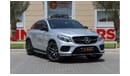 Mercedes-Benz GLE 43 AMG Coupe Mercedes-Benz GLE43 AMG 2018 GCC under Warranty with Flexible Down-Payment.