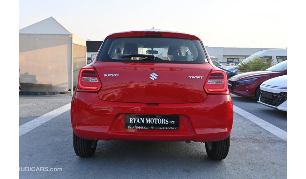 سوزوكي سويفت GLX 1.2L Suzuki Swift 1.2L Petrol FWD, Model 2024, Color Red