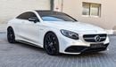 مرسيدس بنز S 63 AMG كوبيه 4Matic Exterior view