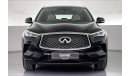 إنفينيتي QX50 Luxe | ضمان مجاني لمدة عام | 0 دفعة أولى