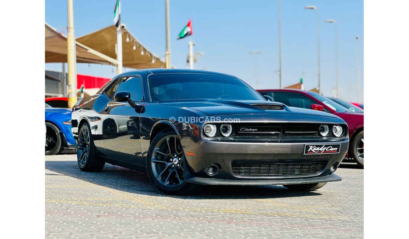 دودج تشالينجر RT TA Edition | Monthly AED 1570/- | 0% DP | Sunroof | Super Track Pak | Blindspot | # 38631