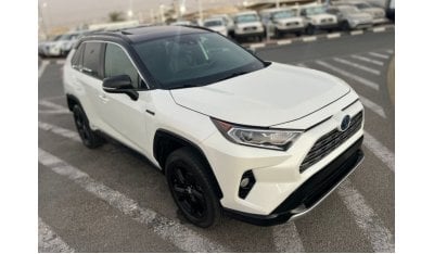 تويوتا راف ٤ Toyota rav4 2019 XSE Hybrid 2.5 V4 4X4 Sunroof leather seats push start left hand drive