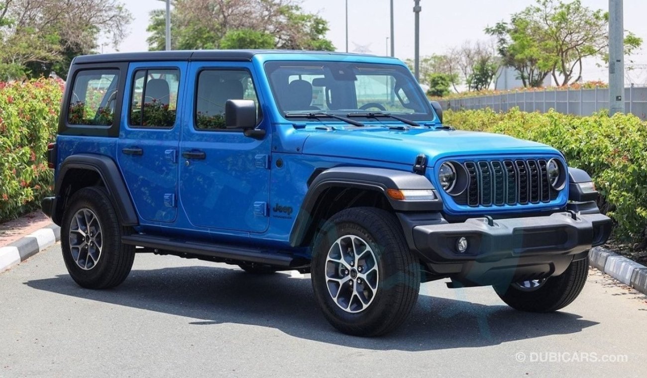 Jeep Wrangler Unlimited Sport Plus I4 2.0L Turbo , 2024 GCC , 0Km , (ONLY FOR EXPORT)