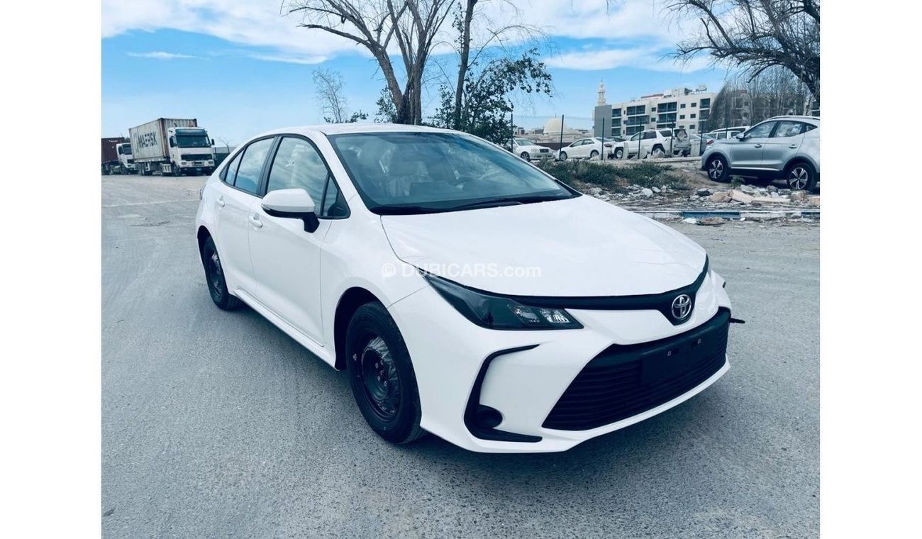 تويوتا كورولا TOYOTA COROLLA 1.6L BASIC OPTION GCC SPECS 2024 MODEL EXPORT PRICE 66000 AED