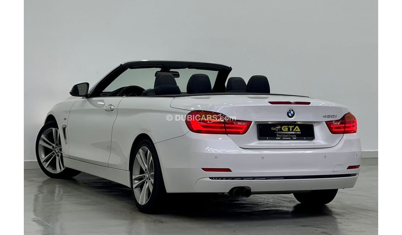 BMW 420i 2017 BMW 420i Sport Line Convertible, Full BMW Service History, Warranty, GCC