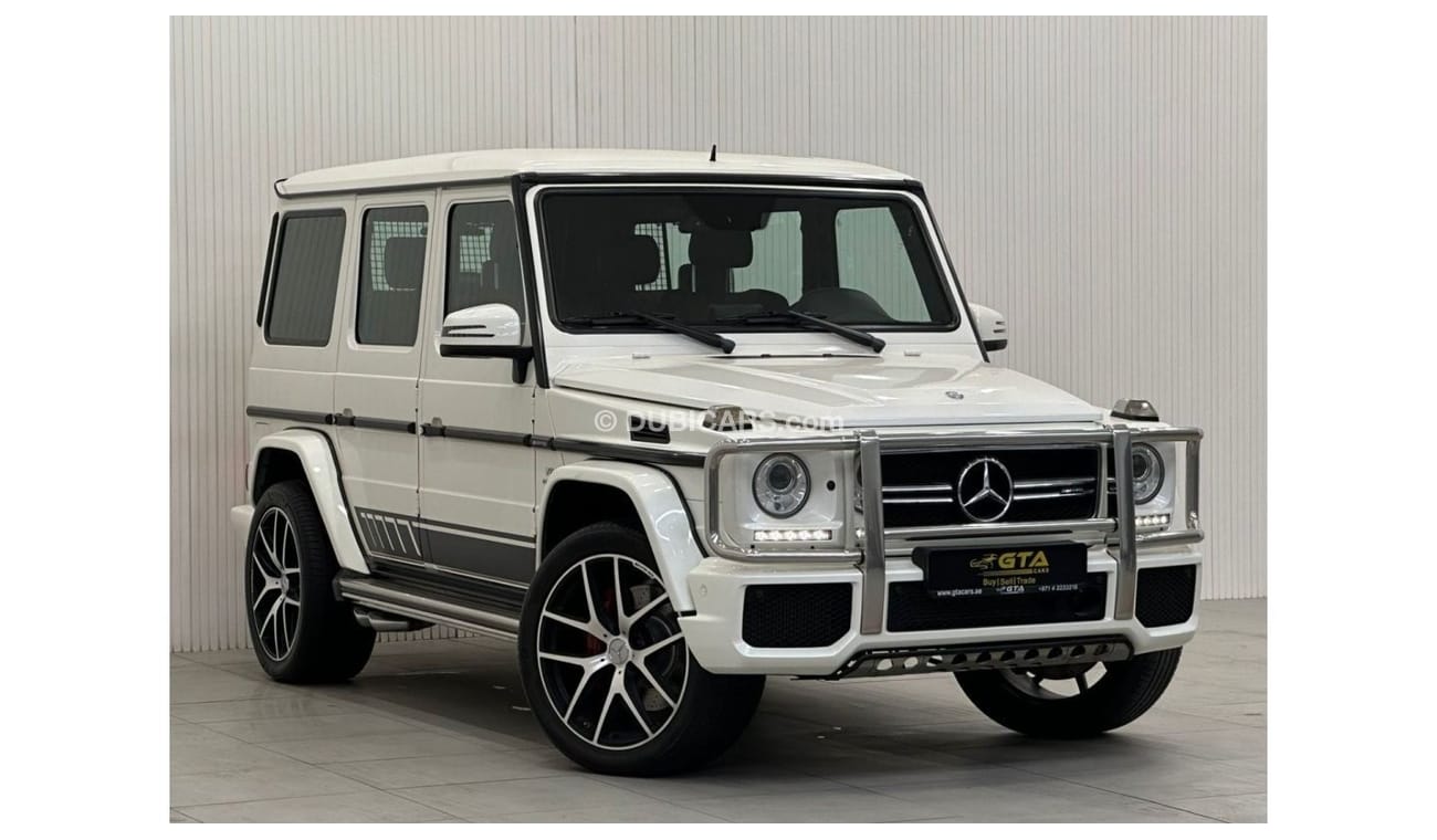 مرسيدس بنز G 63 AMG 2016 Mercedes Benz G63 463 Edition, Service History, Full Options, GCC Specs