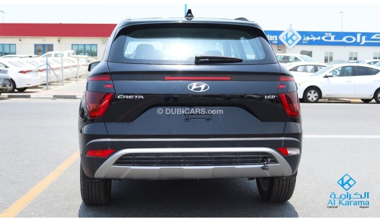 هيونداي كريتا Hyundai Creta Diesel 1.5L Full Option LEATHER SEATS AND VENTILATION, ALLOY WHEELS-PANORAMIC SUNROOF-