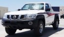 نيسان باترول بيك آب PICK UP STD 4.8L PETROL M/T, MY21 4.8L Petrol