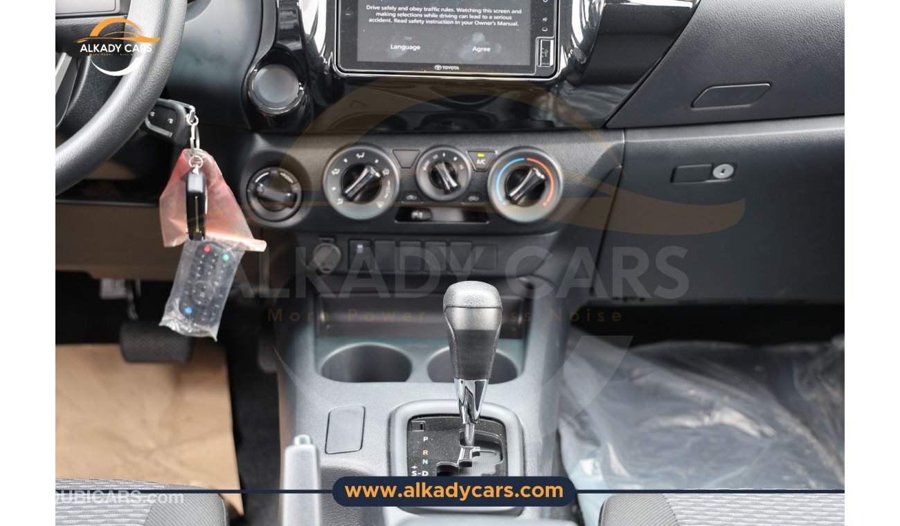 تويوتا هيلوكس TOYOTA HILUX 2.4L 4×4 A/T 2024 GCC SPECS ( ALKADY CARS )