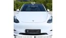 تسلا موديل Y Tesla Model Y White interior Auto Pilot  2024 GCC  Warranty  Tesla UAE