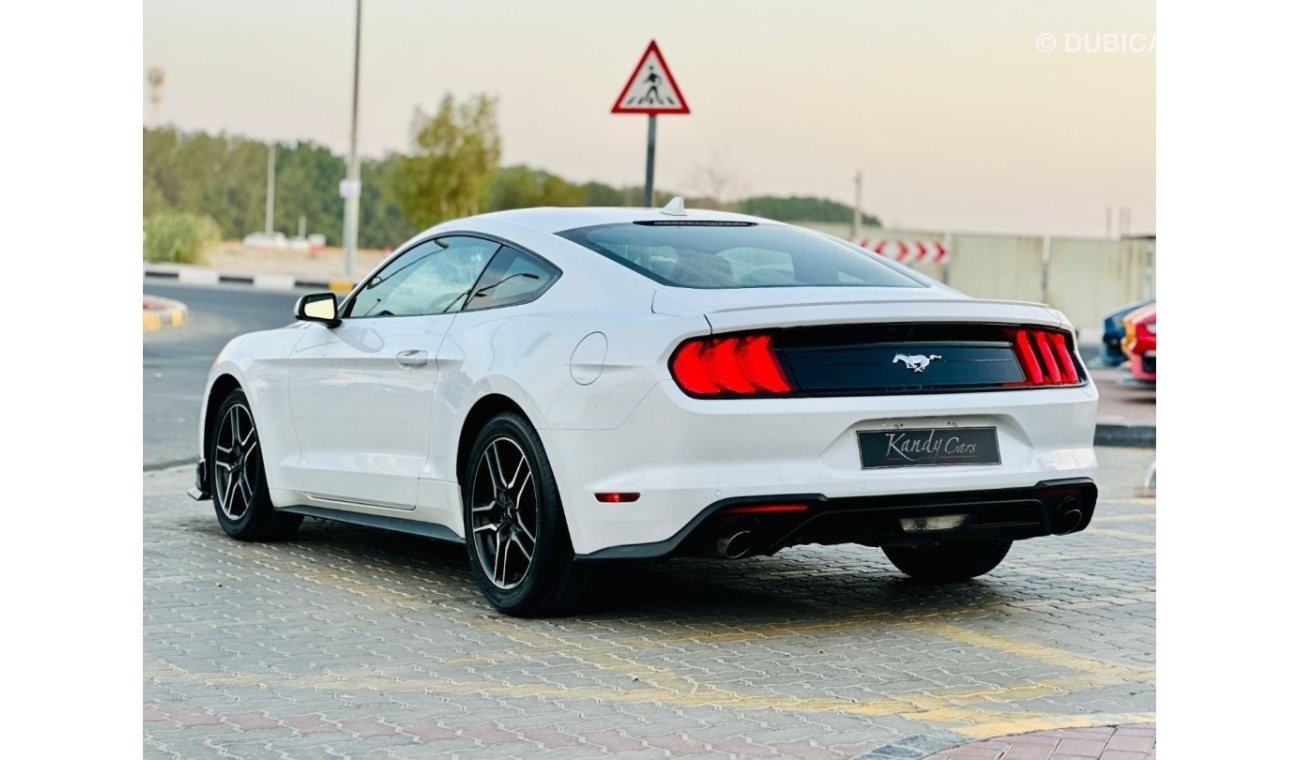 Ford Mustang EcoBoost | Monthly AED 1520/- | 0% DP | Blindspot | Touch Screen | Leather Seats | # 09800