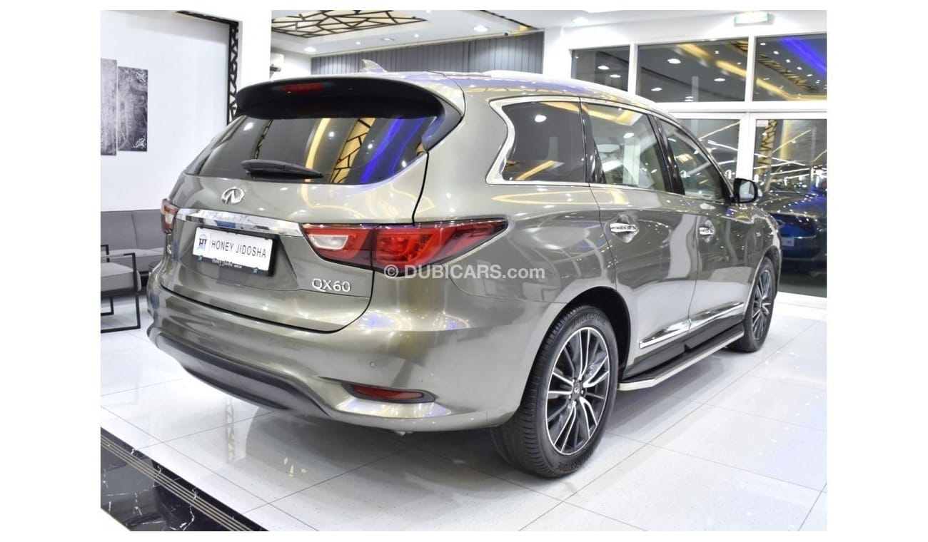 Infiniti QX60 EXCELLENT DEAL for our Infiniti QX60 ( 2017 Model ) in Gray/Green Color GCC Specs