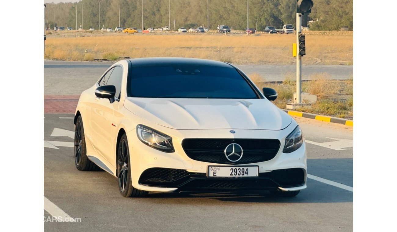 Mercedes-Benz S 500 AMG MODEL 2015 GCC COUPÉ CAR PERFECT CONDITION INSIDE AND OUTSIDE FULL OPTION