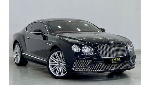 Bentley Continental GT 2016 Bentley Continental GT Speed, Service History, Warranty, GCC