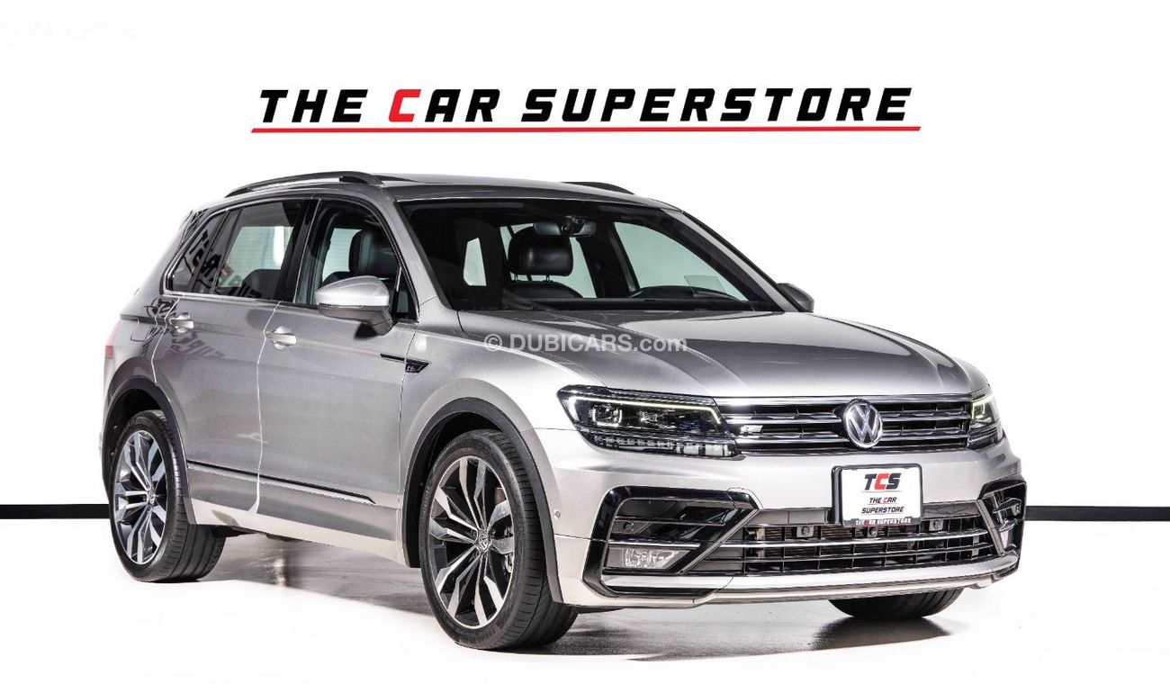 فولكس واجن تيجوان R-Line 2.0L 2019-VOLKS WAGEN TIGUAN R-LINE 4MOTION-GCC-SERVICE HISTORY-1 YEAR WARRANTY