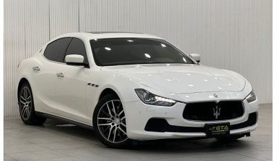 مازيراتي جيبلي 2015 Maserati Ghibli S, Full Maserati Service History, Low Kms, Excellent Condition, GCC