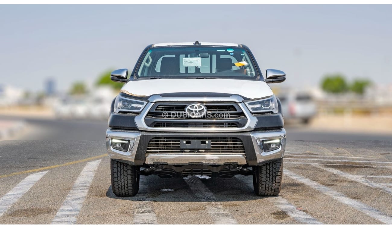 تويوتا هيلوكس S GLX 2.7L 4WD M/T 2024 Toyota Hilux S-GLX 2.7L DC Petrol MT - Black