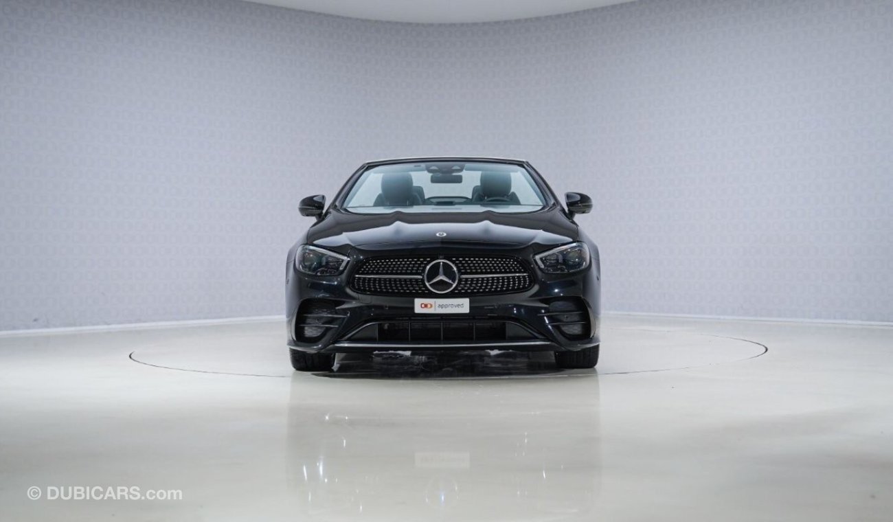 مرسيدس بنز E 450 AMG Line Cabriolet - 2 Years Warranty - Approved Prepared Vehicle