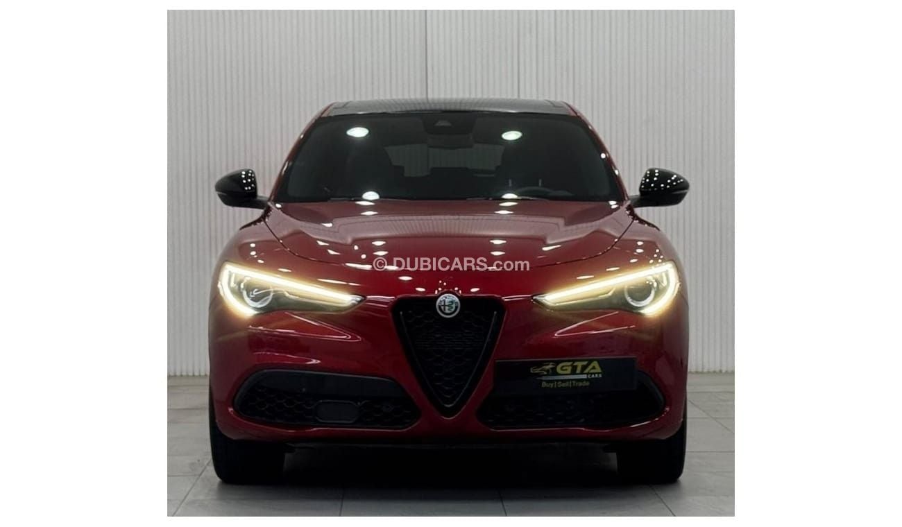 ألفا روميو ستيلفيو 2023 Alfa Romeo Stelvio Veloce, Jan 2028 Agency Warranty + Service Package, Full Agency History, GCC