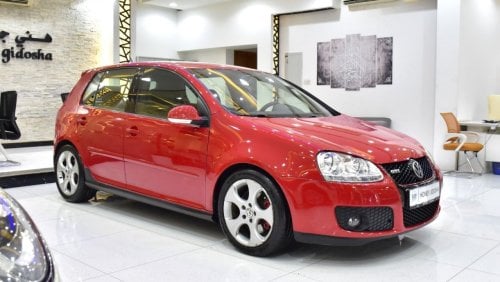 فولكس واجن جولف EXCELLENT DEAL for our Volkswagen GTi ( 2009 Model ) in Red Color GCC Specs