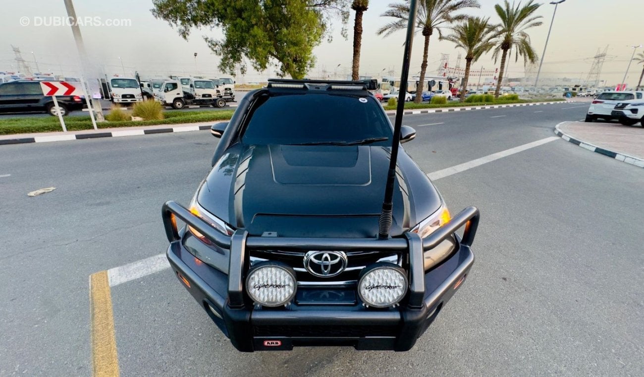 Toyota Fortuner ARB BULL BAR INSTALLED WITH FOCUS LED LIGHTS | RHD | 2016 | 2.8L DIESEL | ROOF RACK WITH CAMPING TEN