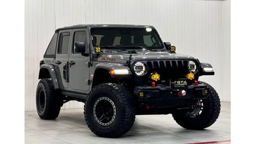 Jeep Wrangler 2018 Jeep Wrangler Unlimited Sport, Full Service History, Fully Modified, GCC