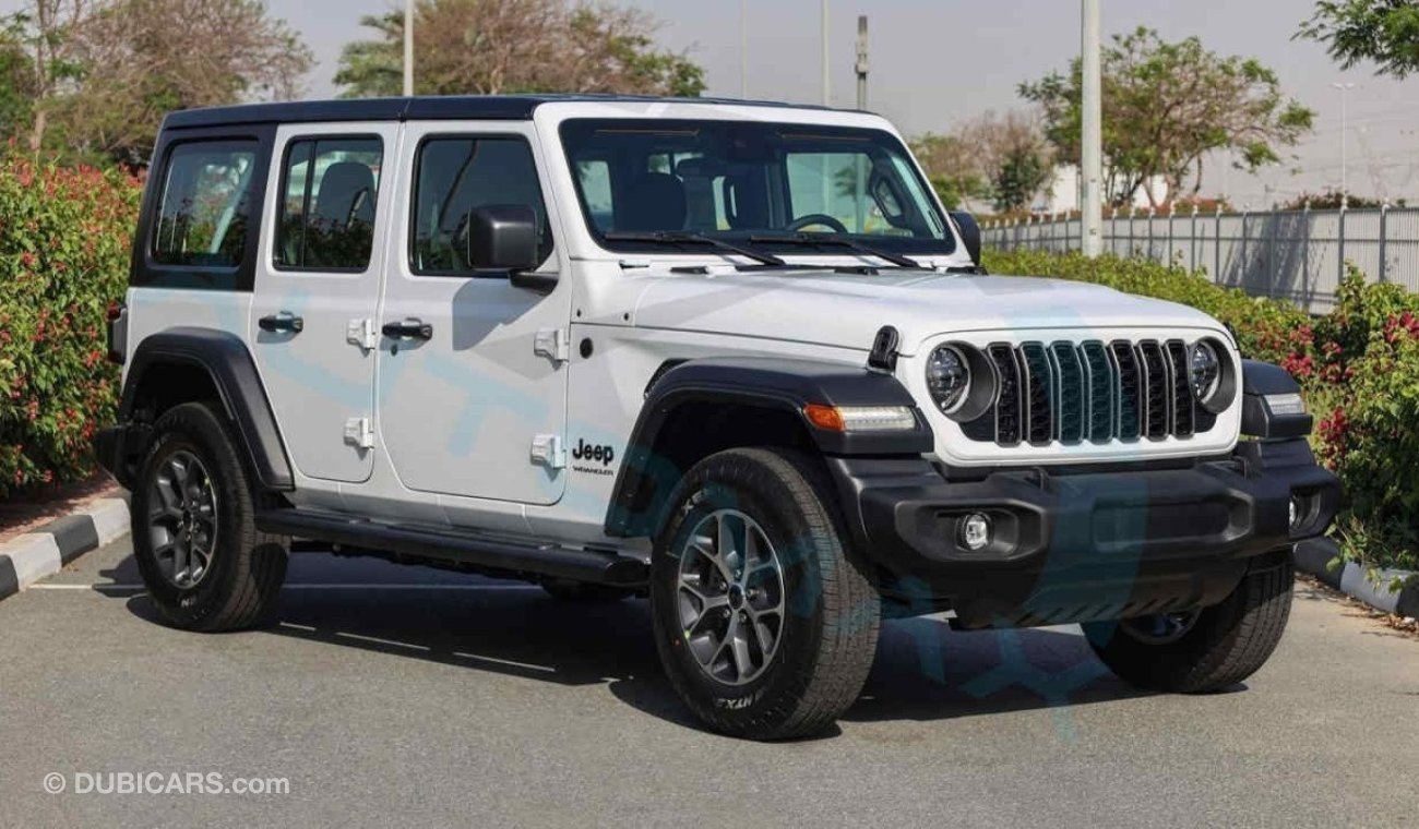 جيب رانجلر Unlimited Sport S , 2024 GCC , 0Km , With 5 Years Warranty & 3 Years Service @Official Dealer