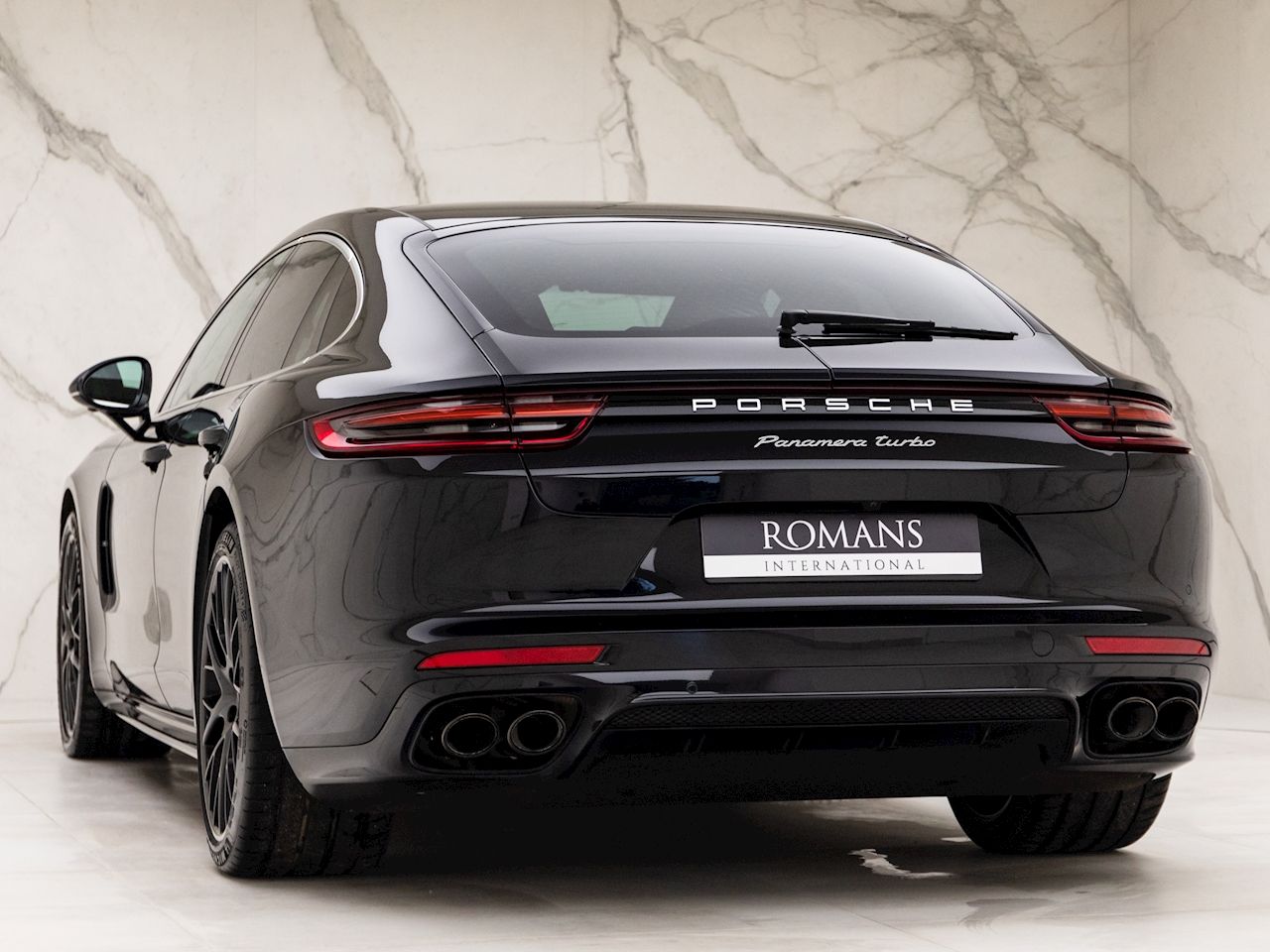 Porsche Panamera Turbo S exterior - Rear Right Angled