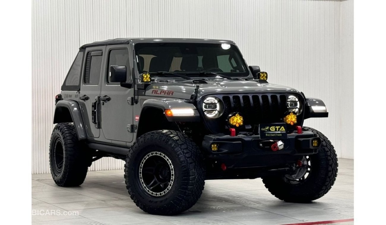 جيب رانجلر 2018 Jeep Wrangler Unlimited Sport, Full Service History, Fully Modified, GCC