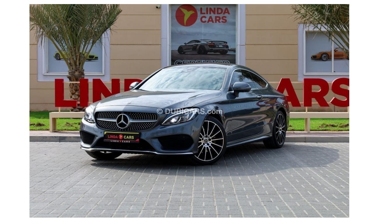 Mercedes-Benz C 200 Coupe Mercedes-Benz C200 Coupe AMG Pack 2018 GCC under Warranty with Flexible Down-Payment.