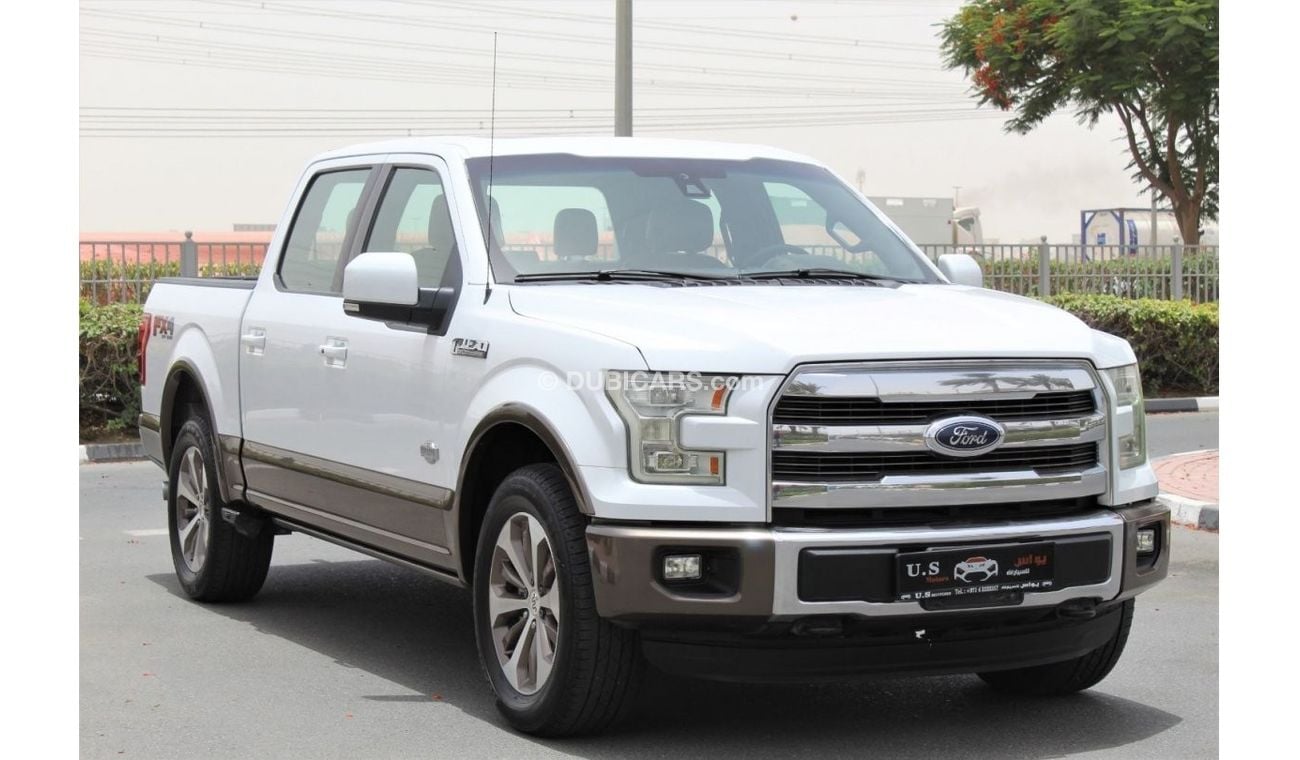 Ford F 150 King Ranch 5.0 V8 KING RANCH FULLY LOADED 2016 GCC SINGLE OWNER WITH FULL SERVICE HISTORY AL TAYER I