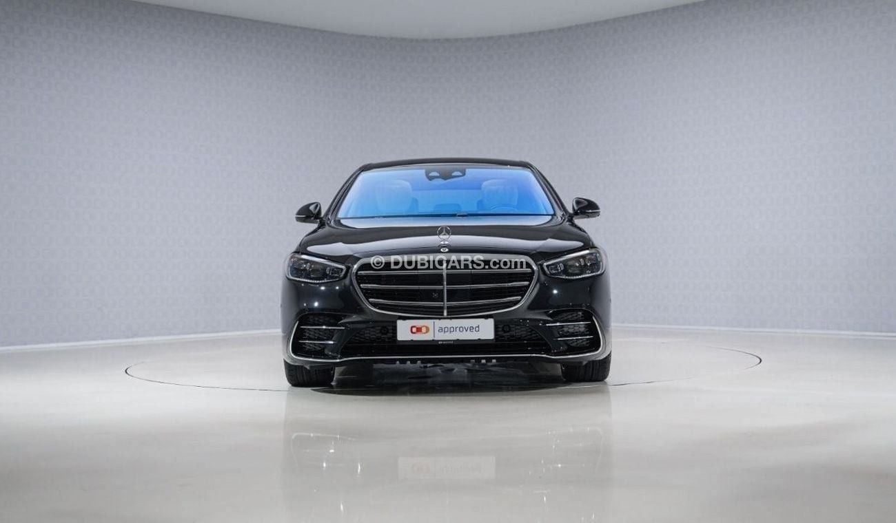 Mercedes-Benz S 500 AMG Line Premium - AED 11,825 P/M - Warranty till 03/2029