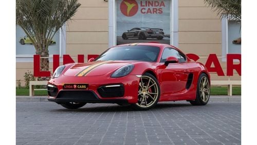 Porsche 718 Cayman Porsche Cayman GTS 2016 GCC under Warranty with Flexible Down-Payment.