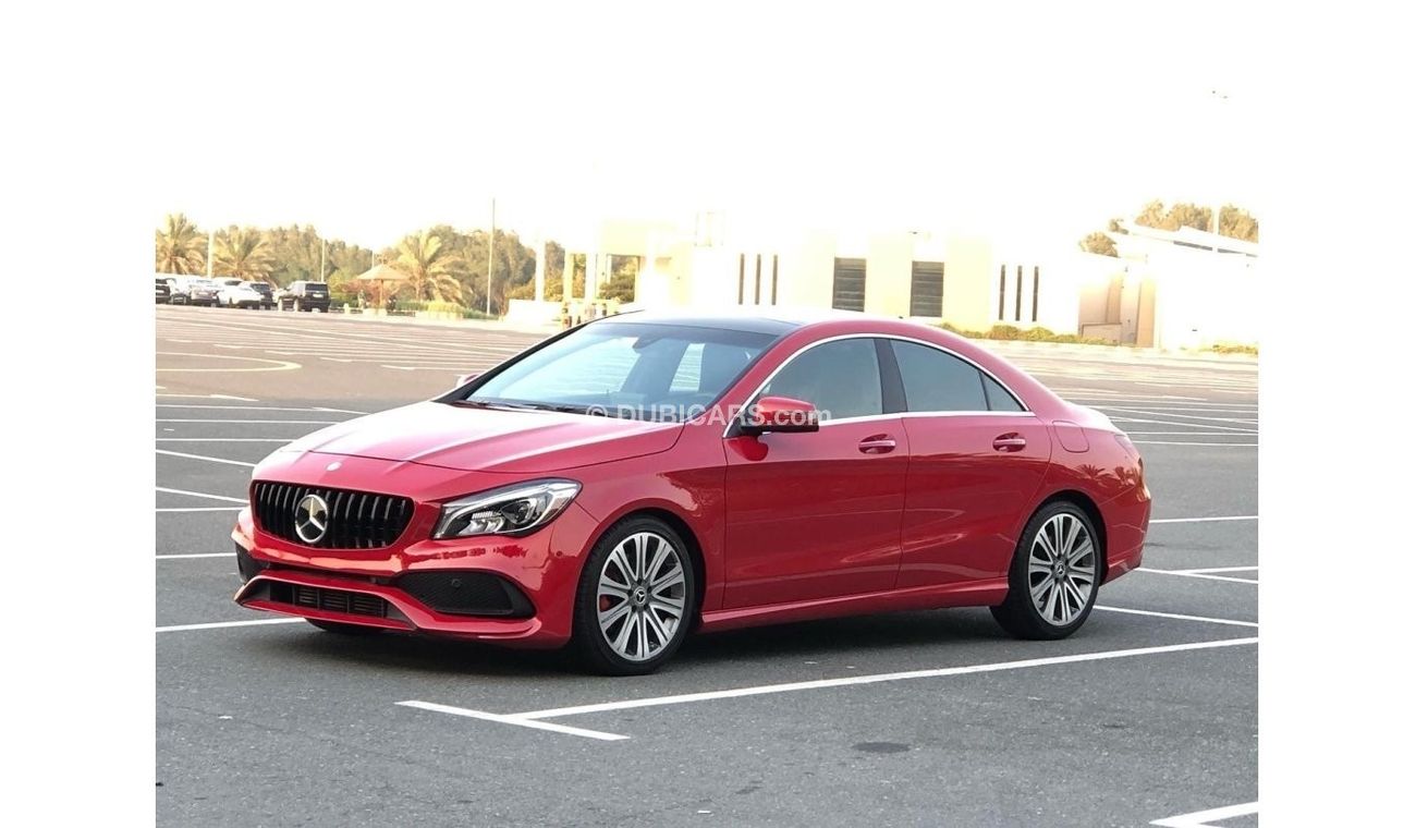 Mercedes-Benz CLA 250 Sport MODEL 2018 car perfect condition inside and outside  no accident  full option panoramic roof