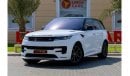 لاند روفر رانج روفر سبورت أس إي Range Rover Sport Dynamic SE P400 2023 American Spec under Warranty with Flexible Down-Payment.