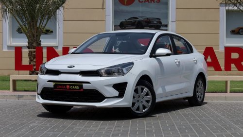 كيا ريو Kia Rio 2021 GCC under Agency Warranty with Flexible Down-Payment.