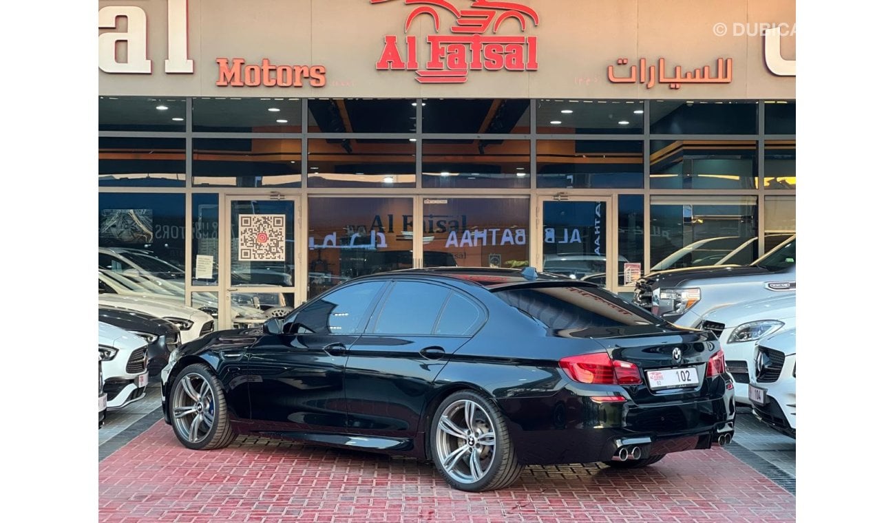 بي أم دبليو M4 BMW M5 4.4L  2014 85000KM  BLACK WARRANTE