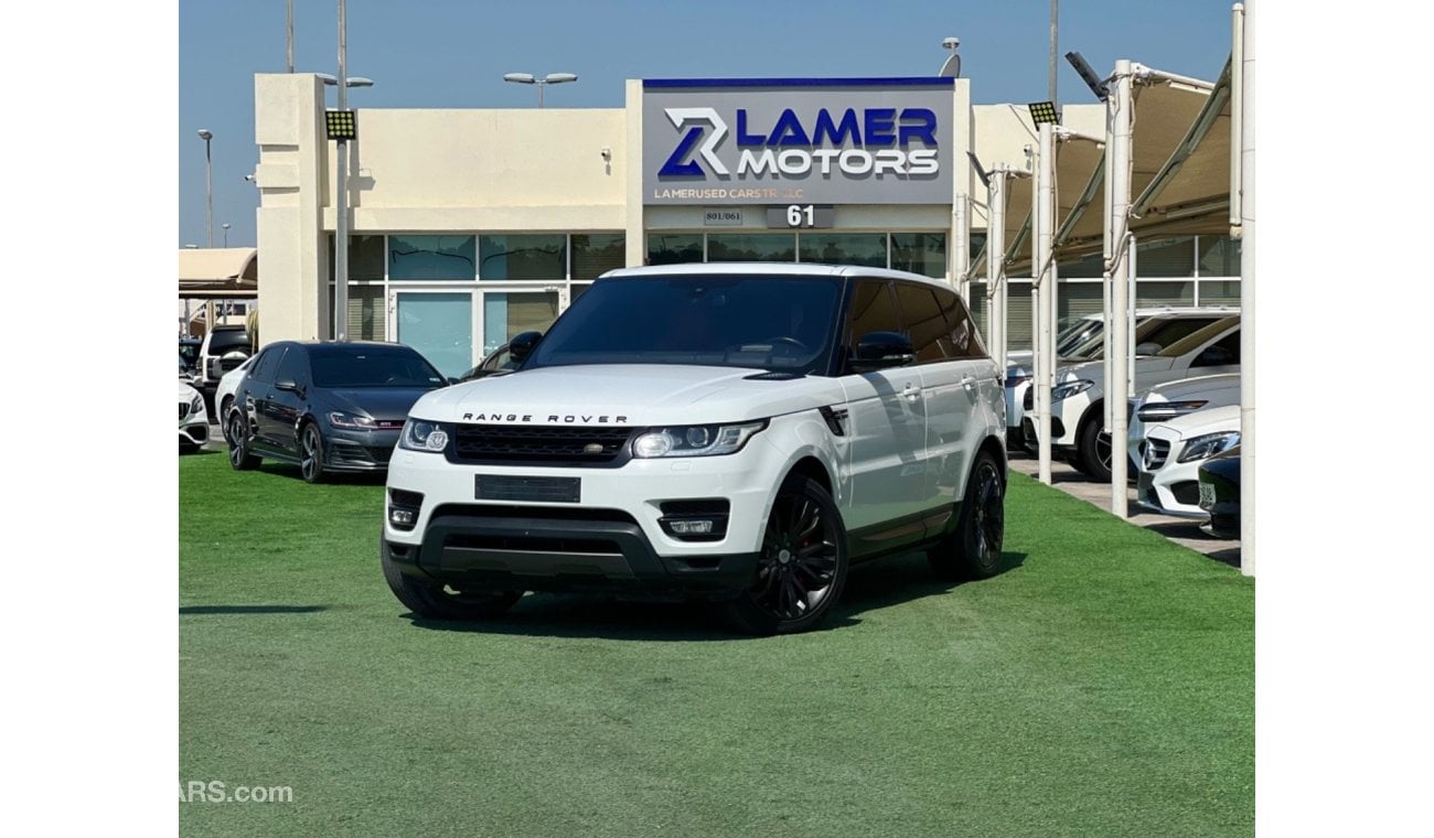 لاند روفر رانج روفر فوج إس إي سوبرتشارج Range rover sport/ 2016 / V8 / Full Option / single owner /2000 Monthly payments