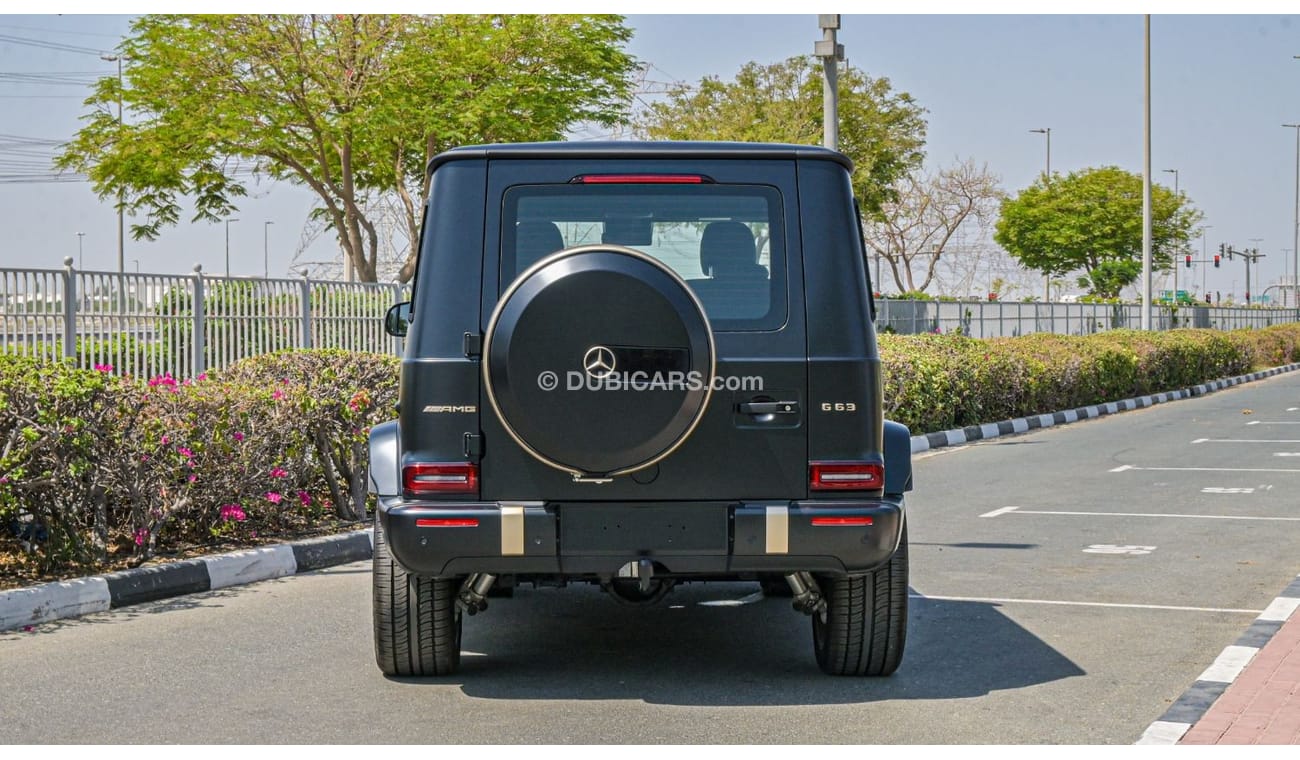 Mercedes-Benz G 63 AMG Mercedes G63 |Night Black Magno |Gold Topstitching Interior |2024 |GRAND EDITION | LIMITED 1 of 1000