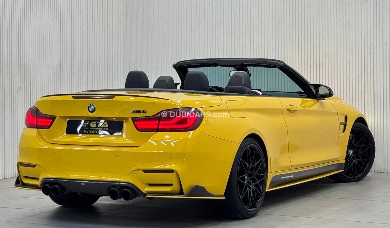 بي أم دبليو M4 2018 BMW M4 CONVERTIBLE, 1 Year warranty, Full Service History With Abu Dhabi Motors, GCC