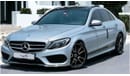 Mercedes-Benz C200 AMG Pack AED 1,430 PM | MERCEDES-BENZ | C200 AMG-KIT | 2018 | 0% DP | GCC SPECS | WELL MAINTAINED