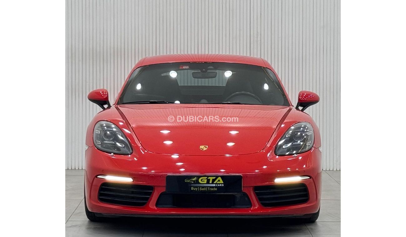 Porsche 718 Cayman S 2.5L A/T 2018 Porsche 718 Cayman S, Full Service History, Sport Chrono Package, GCC