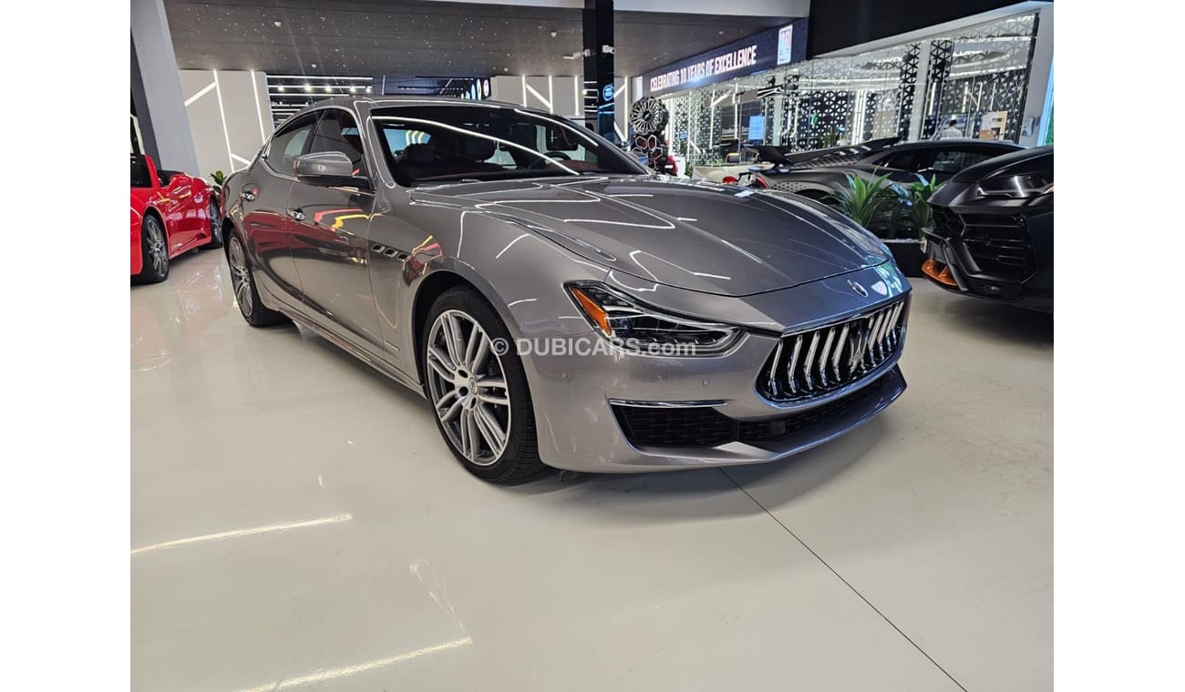 مازيراتي جيبلي S 3.0L 2021 Maserati Ghibli S GranLusso /15000KM/ With 3Years warranty and service contract