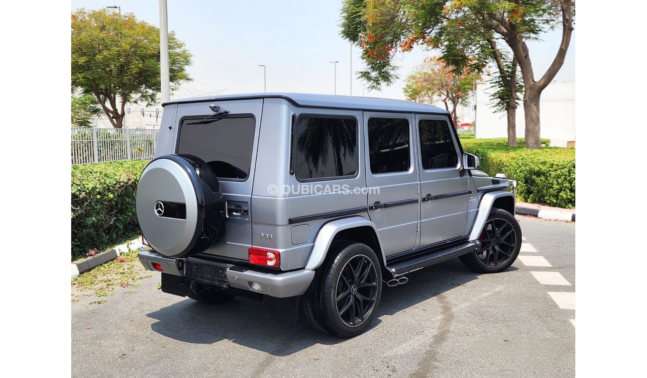 Mercedes-Benz G 63 AMG 2016 MERCEDES BENZ G- 63 AMG 5.5L V8 BI-TURBO GCC SPEC 536 BHP IN EXCELLET CONDITION