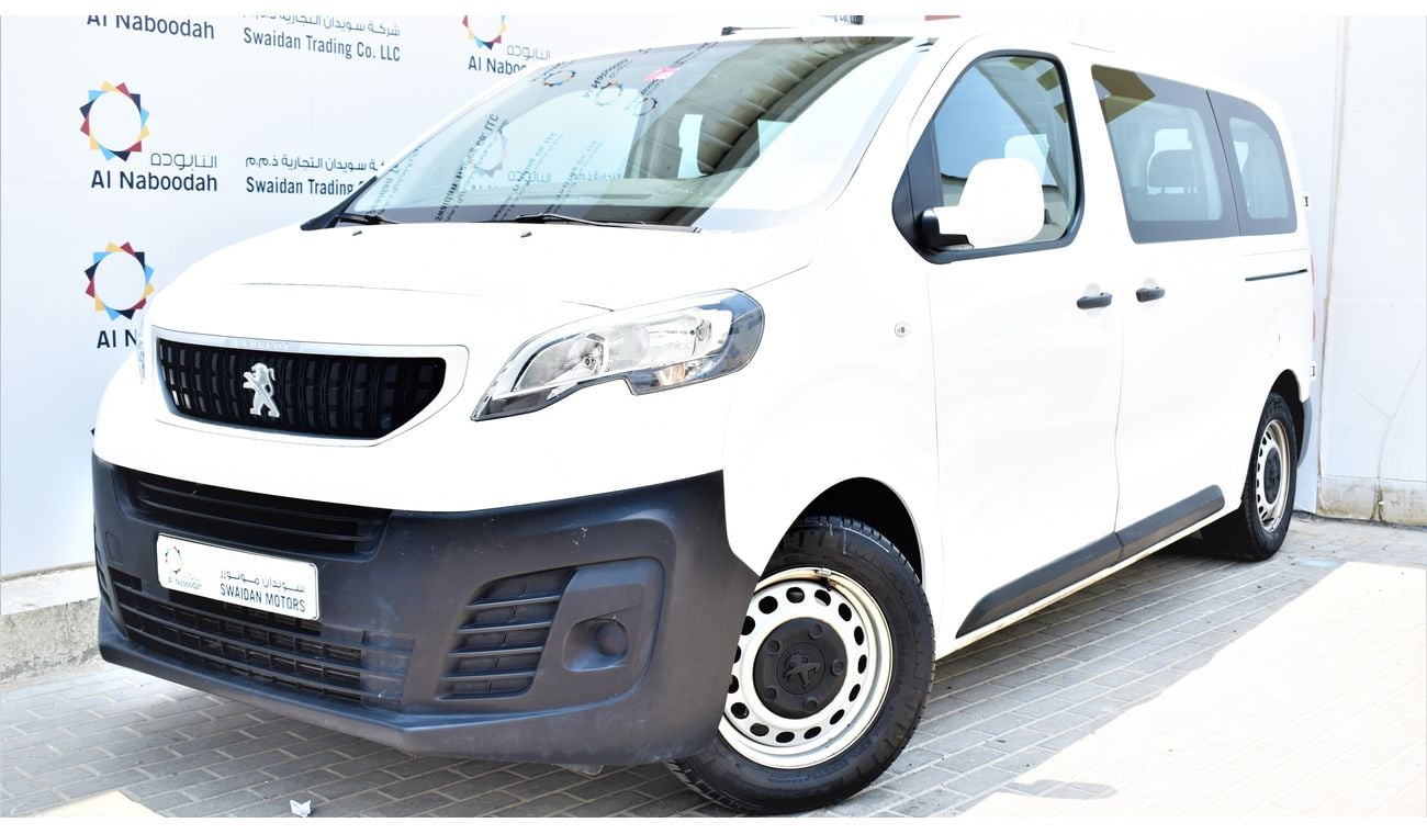 Peugeot Expert COMBI 2.0L AUTO 9 SEATER 2018 GCC WITH AGENCY WARRANTY UP TO 2022 OT 100,000KM