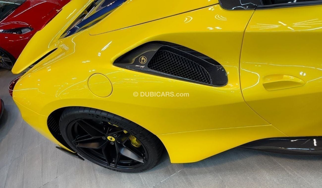 Ferrari 488 | EID AL ETIHAD SPECIAL PRICE | PISTA SPIDER | 2020 | GIALLO MODENA | FULL CARBON FIBER