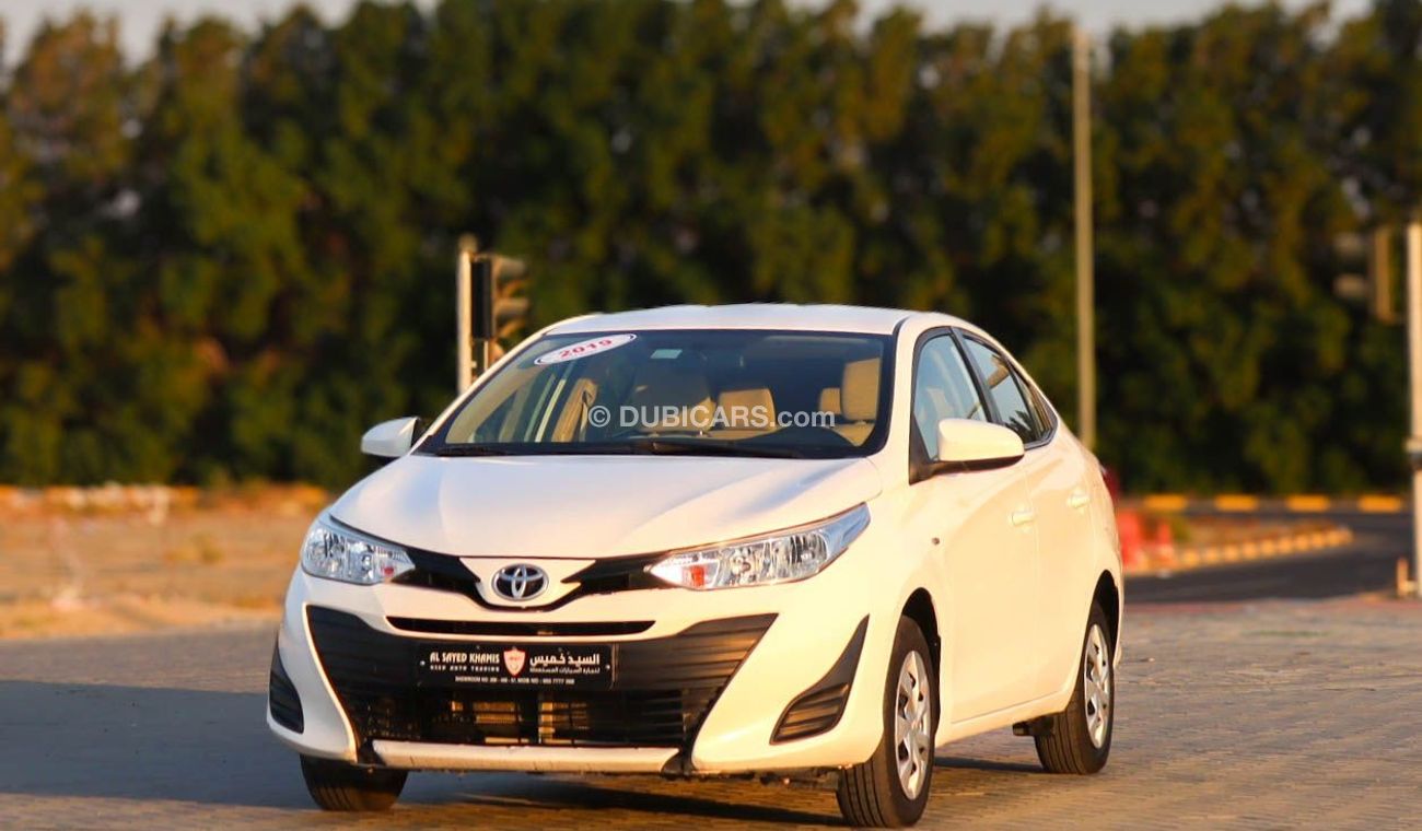 Toyota Yaris E 1.5L (105 HP) Toyota Yaris 2019 GCC accident free in excellent condition 747 P.M