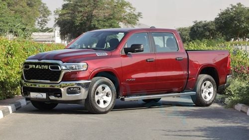 رام 1500 BIG HORN Crew Cab SST 3.0TT Hurricane , 2025 GCC, 0Km, 3 Years or 60K Km Warranty At Al Futtaim T.E